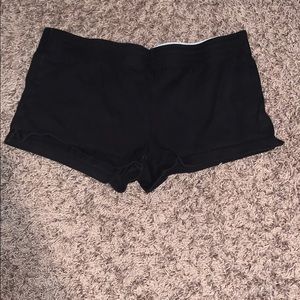 Black shorts